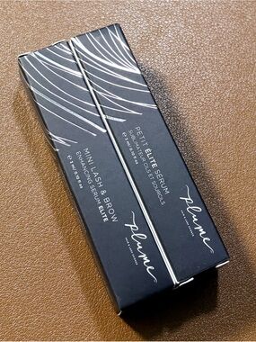 Bundle 2 PLUME - ELITE LASH & BROW ENHANCING SERUM - MINI 3ml / .1oz each New